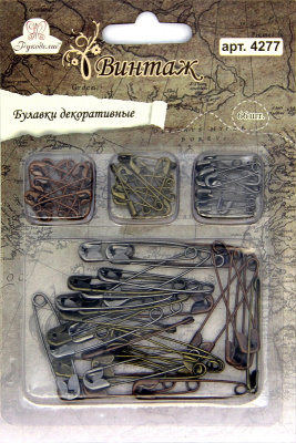 Булавки декоративные "Рукоделие" 4277 Винтаж
