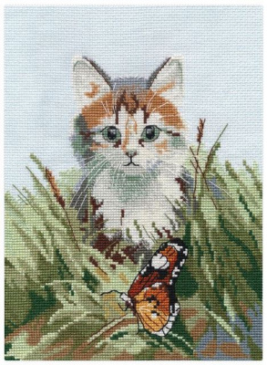 Набор для вышивания «Овен» 1339 " Удивительная встреча",16*20 см.