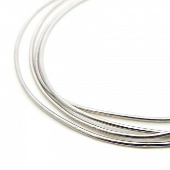 Канитель мягкая, гладкая KAN/MD0,7-22 глянец, графит