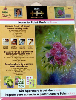 Обучающее руководство по рис. FolkArtHD "Букет роз"