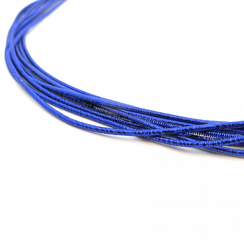 Канитель мягкая, фигурная KAN/MM1,5-05  металлик, синяя смесь
