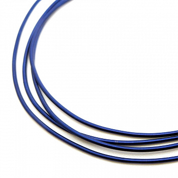 Канитель мягкая, гладкая KAN/MD0,7-20 глянец, темно-синий кобальт