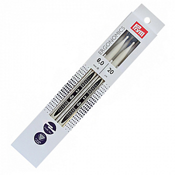 Спицы чулочные Prym Ergonomic 194210, 8мм/20 см