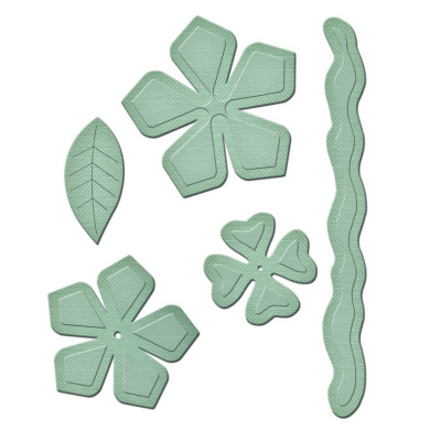 Набор мини-ножей для вырубки «Garden Blooms»