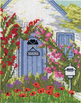 Набор для вышивания «Panna» АД-1148 Солнечный дворик, 12х15 см