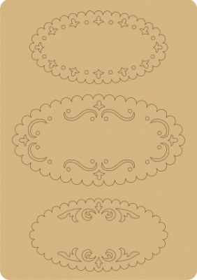 Чипборд "Ванильное небо", арт. chip01