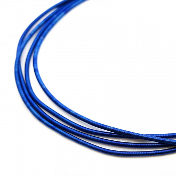 Канитель мягкая, гладкая KAN/MK1.3-13  матовая, синий кобальт