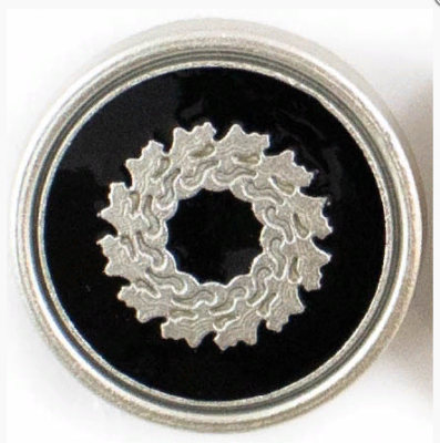 Пуговицы в тубе "Колибри" ME 335 Silver 40L 12шт.