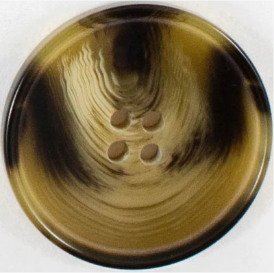 Пуговицы в тубе "Колибри" NE53  Coffe  24L  36 шт.