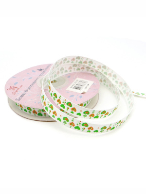 Лента декоративная принтованная "Рукоделие" LD-002 25м, цвет 04