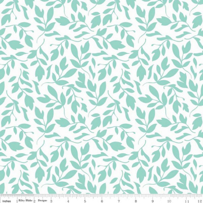 Ткань Riley Blake C4043-AQUA, 100% хлопок, ширина 110 см
