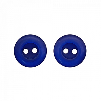 Пуговица 0310-2011  на прокол 18L (С220, василек)