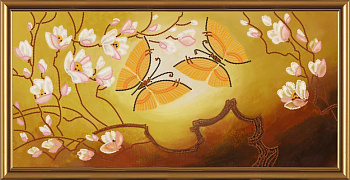 Набор для вышивания «Nova Sloboda» ДК3015 Порхающие бабочки