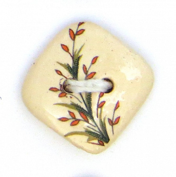 Пуговица маленькая керамическая (9-7,8; 14-2; 20-1,2(14х14))