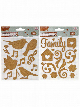 Набор пробковых стикеров «Рукоделие», NPS-04