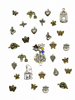 Набор металлических шармов "Рукоделие" SHM/N-11 Лето