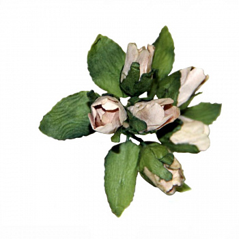 Декоративный букетик "Рукоделие" DKB052B Розы (кремовый)