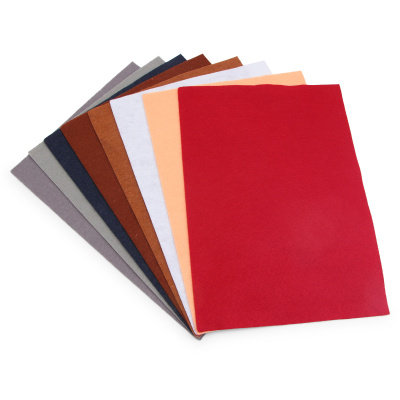 Фетр листовой "Astra&Craft" мягкий ассорти № 2, 1,0мм, 20*30 см,8шт/упак.