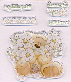 Штампики "ScrapBerry's" прозрачные (03, Любовь)