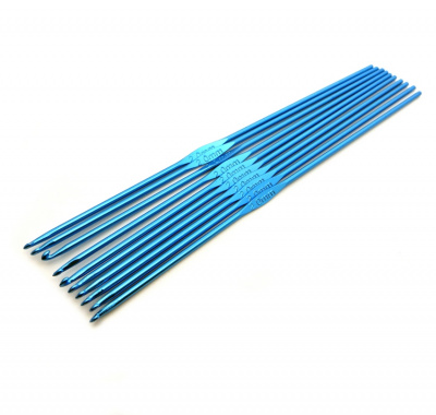 Крючок KAO/2.0 вязальный односторонний алюминиевый 2,0мм (10шт.)