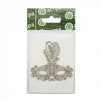 Декоративные элементы «Астра» ВК-31 Карнавальная маска 68*63 мм