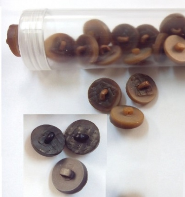 Пуговицы в тубе "GAMMA" ТА PL 5538 26" (16 мм), 36 шт. 