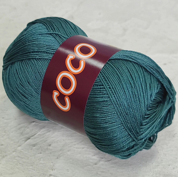 Коко (VITA Cotton), пряжа для ручного вязания (4337, чирок)