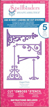 Набор ножей Spellbinders® Shapeabilities® "Элегантные столбики"