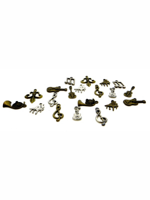 Набор металлических шармов "Рукоделие" SHM/N-08 Музыкальный