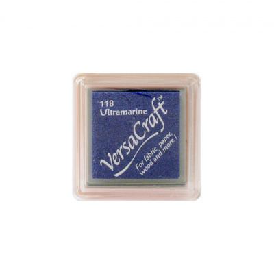 Подушечка чернильная Tsukineko "Versa Craft Small" 25х25мм, цвет: Ультрамарин