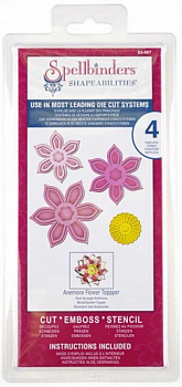 Набор ножей Spellbinders® Shapeabilities® "Анемон"