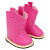 Сапожки для кукол, 7см, цв. розовый, MISU-7258