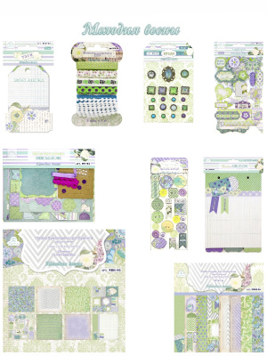 Коллекция для скрапбукинга Рукоделие™ Мелодия весны