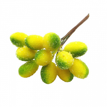 Декоративный букетик "Рукоделие" Ягоды в сахаре, DKB188