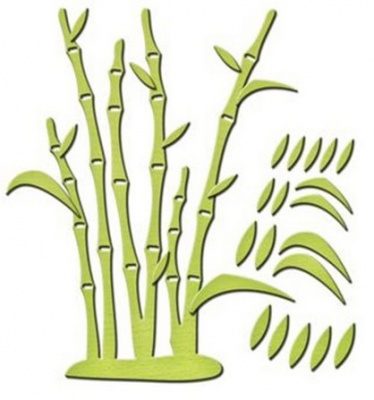 Набор ножей Spellbinders® Shapeabilities® "Бамбуковая вечеринка"