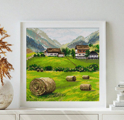 Алмазная мозаика М-003 "Тоскана"30*30 см