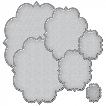 Набор ножей Spellbinders® Nestabilities® "Ренессанс: Ярлыки 51"