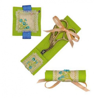 Набор для рукоделия «Сотвори Сама» 1628АС Дорожный набор "Незабудка"