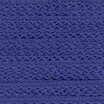 Кружево CL-001, 100% хлопок, 8мм*20м JD056  т.синий