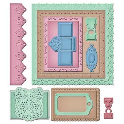 Набор ножей Spellbinders® "Cтраницы творческой книги 2"