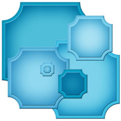 Набор ножей Spellbinders® Nestabilities® "Ярлыки 35"