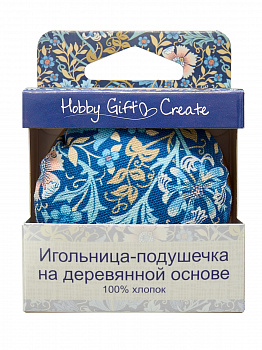 Игольница-подушечка на деревянной основе.Арт HGCPINC.01