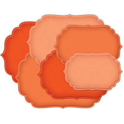 Набор ножей Spellbinders® Nestabilities® "Большие ярлыки 4"