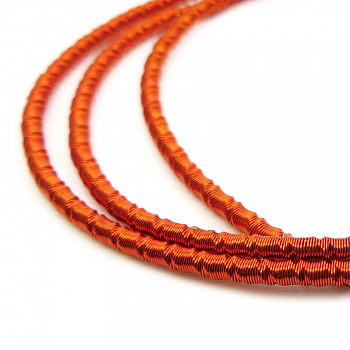 Канитель мягкая, фигурная KAN/LB2-13  матовый, оранжевый