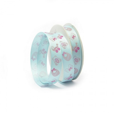 Лента репсовая с рисунком, шир. 15 мм, дл. 9,14 м, TBY.ЛДР.CK-16.2.11