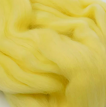 Тонкая мериносовая шерсть 100 г * 5 шт 0027 лимон 