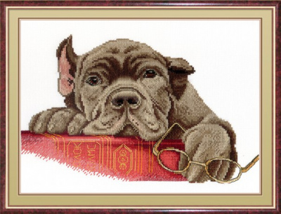 Набор для вышивания «М.П.Студия» НВ-538 " Шерлок" 20*28 см.