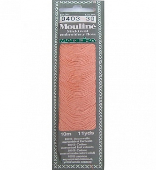 Мулине Спираль «Madeira»100% хлопок, 10 м 0403