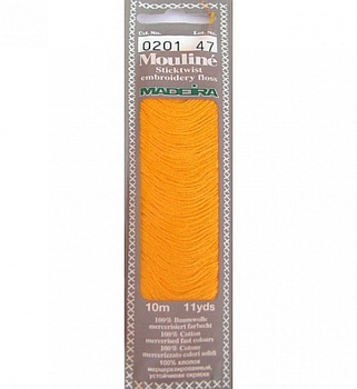 Мулине Спираль «Madeira»100% хлопок, 10 м 0201