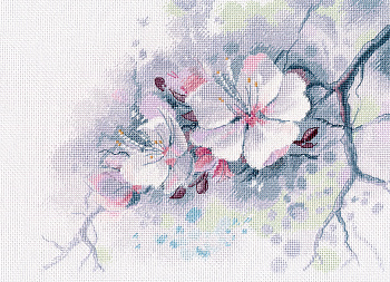 Набор для вышивания «Овен» 1618 "О весне" 25 х 20см